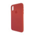 Чохол Copy Silicone Case iPhone X/XS Camellia Red (25) - 2