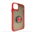 Чехол Totu Copy Ring Case iPhone 11 Red+Black - 1