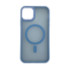 Чохол Stiff Cover Colorful Matte with Magsafe iPhone 12/12 Pro Ocean Blue - 1