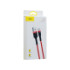 Кабель Baseus Cafule Cable Micro 1m, 2.4A, Red - 3