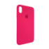 Чохол Copy Silicone Case iPhone XS Max Hot Pink (47) - 1
