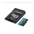 Карта пам'яті Kingston Canvas Go! Plus, 128Gb, micro SDXC UHS-1 U3, class 10, A2 V30, adapter SD - 3