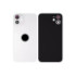 Задня кришка для iPhone 12, зі склом камери, Small Hole, White - 1