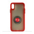 Чохол Totu Copy Ring Case iPhone X/XS Red+Black - 3