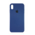 Чохол Copy Silicone Case iPhone XS Max Dark Blue (10) - 3