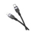 Кабель Hoco X109 Silicone, Type-C to Lightning, PD 27W, 3m, Black - 9