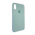 Чехол Copy Silicone Case iPhone X/XS Mist Green (17) - 1