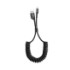 Кабель Baseus Fish eye Spring Data Cable Lightning Black - 1