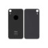 Задня панель корпуса для iPhone XR, чорна, не потрібно знімати скло камери, big hole - 1