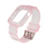 Ремінець для Apple Watch (38-40mm) Color Transparent + Protect Case Pink - 1