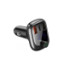 АЗП з FM-модулятором Baseus T typed S-13 Bluetooth MP3 car charger Black - 2