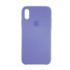 Чохол Copy Silicone Case iPhone X/XS Light Violet (41) - 3