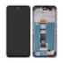Дисплейний модуль для Motorola Moto G22, з рамкою, High Copy, Black - 1