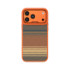 Чохол Kajsa Resort Collection Gradient Stripe with MagSafe для iPhone 17 Pro Max, Orange Plus O-Ring - 1