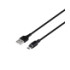 Кабель Hoco X52 Sereno Magnetic, Micro, 1m, 2.4A, Black - 1