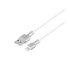 Кабель Baseus Cafule Metal Data Cable Lightning 2.4A 1m White - 1