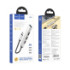 USB-хаб Hoco HB26, 4 in 1, Type-C to 1xUSB 3.0/3xUSB 2.0, 0.15m, Silver - 7