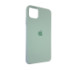 Чохол Copy Silicone Case iPhone 11 Pro Max Mist Green (17) - 1