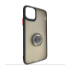 Чохол Totu Copy Ring Case iPhone 11 Pro Max Black+Red - 1