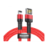 Кабель Baseus USB to Lightning 2.4A CALKLF-G Black-Red - 1