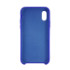 Чохол Copy Silicone Case iPhone X/XS Blue (40) - 4
