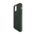 Чохол HQ Silicone Case iPhone 12/12 Pro Dark Green (без MagSafe) - 2