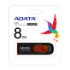 Flash A-DATA USB 2.0 C008 8Gb Black/Red - 2