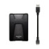 PHD External 2.5'' ADATA USB 3.1 DashDrive Durable HD650 2TB Black - 2
