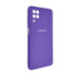 Чохол Silicone Case for Samsung A12\M12 Light Violet (41) - 2