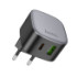Мережевий зарядний пристрій Hoco CS32A, 1xUSB-C, 1xUSB, PD 20W, QC 3.0, Black - 8