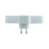 Мережевий Перехідник із Нічником LDNIO SC2311 Type-C/QC3.0/USB-A/2xSocket/Led Lamp, White - 3