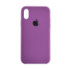 Чохол Copy Silicone Case iPhone X/XS Purpule (45) - 2