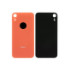 Задня панель корпуса для iPhone XR, помаранчева, потрібно зняти скло камери, small hole - 1
