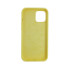 Чохол Copy Silicone Case iPhone 12/12 Pro Yellow (4) - 2