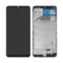 Дисплейний модуль для Samsung M325 Galaxy M32, з рамкою, High Copy, Small OLED, Black - 1