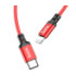 Кабель Hoco X14, Type-C to Lightning, 3m, PD 20W, Red - 3