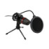 Мікрофон стримінговий провідний ME4-RGB, Black - 1