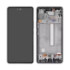 Дисплейний модуль для Samsung A536 Galaxy A53 5G, з рамкою, Original PRC, Black - 1