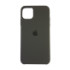 Чохол Copy Silicone Case iPhone 11 Pro Max Dark Olive (34) - 3