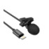 Мікрофон петличний провідний Hoco L14, Lightning, Black - 9