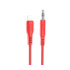 Кабель AUX Hoco UPA18, Lightning to Jack 3.5 mm, 1m, Red - 3