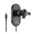 Автотримач Hoco CA90, Wireless Charging MagSafe, 15W, Black - 11