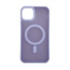 Чохол Stiff Cover Colorful Matte with Magsafe iPhone 12/12 Pro Light Violet - 1