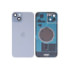 Задня кришка для iPhone 15 Plus, із склом камери, High Copy, Blue - 1