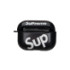 Silicone Case for AirPods Pro Glossy Brand Sup black - 1