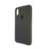 Чохол Copy Silicone Case iPhone X/XS Dark Olive (34) - 2