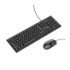 Провідна клавіатура і миша Borofone BG6 Black - 1