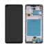 Дисплейний модуль для Samsung A217 Galaxy A21s, з рамкою, Service Pack, Black - 1