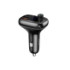 АЗП з FM-модулятором Baseus T typed S-13 Bluetooth MP3 car charger Black - 1