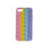 Чохол Pop it Silicon case iPhone 6/7/8  Pink+Yellow+Blue - 1